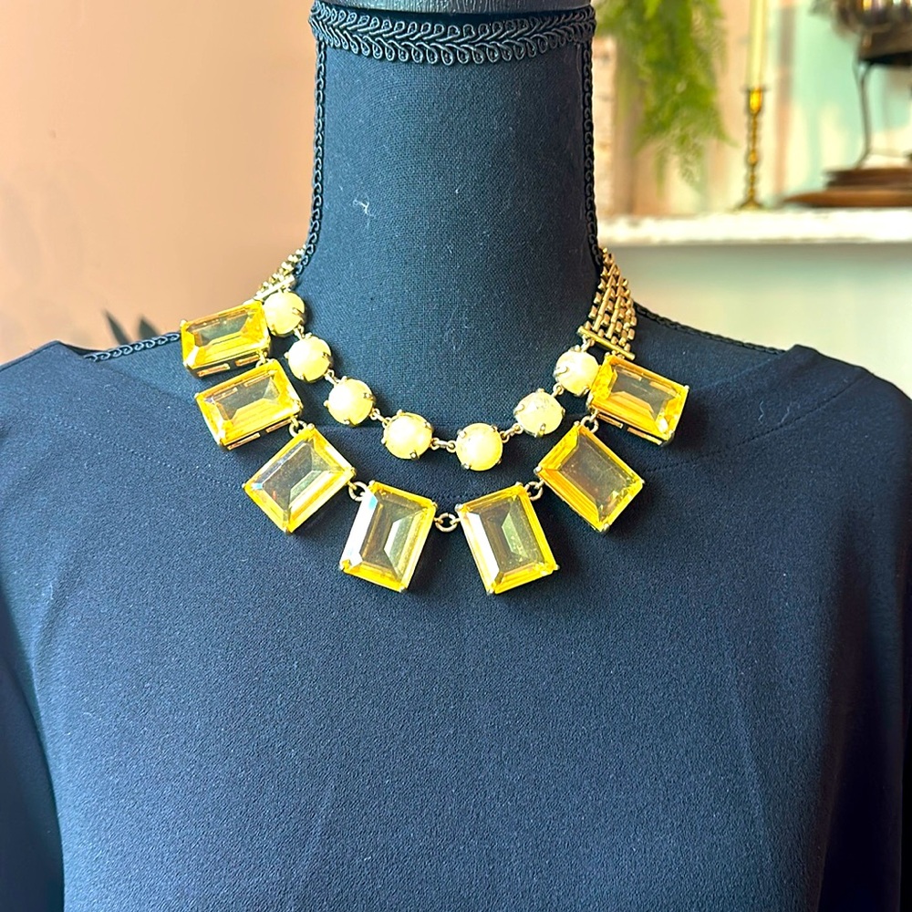 Statement necklace & bracelet